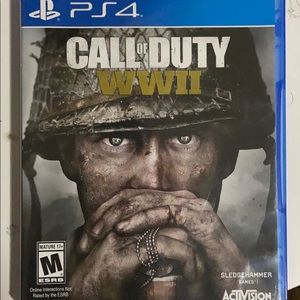 Selling Call Of Duty WW2 for PS4.